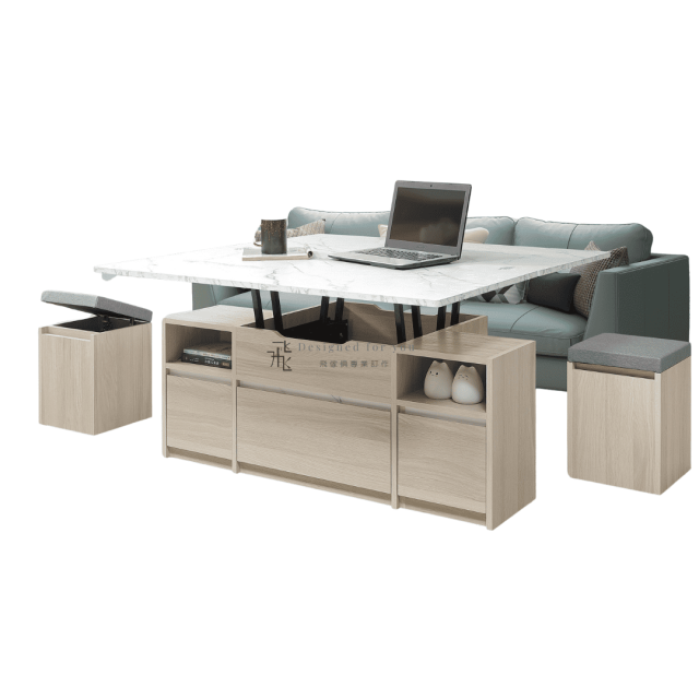 A293-02 萊米克4尺升降茶几