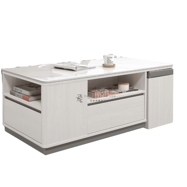 A298-02 奎格岩板大茶几