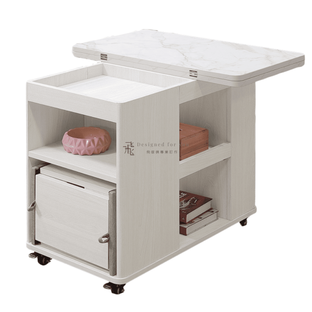 A311-02 蕾娜旋轉桌面移動功能櫃