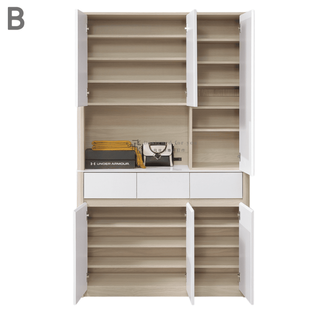 A396-01 黛娜岩板玄關鞋櫃