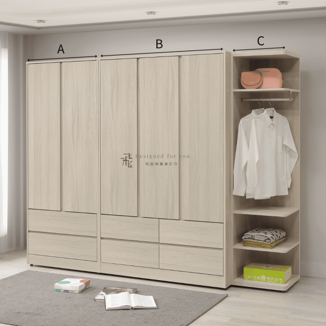A48-01 克利奧組合式衣櫥
