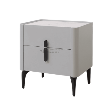 A30-04 伊迪絲岩板床頭櫃