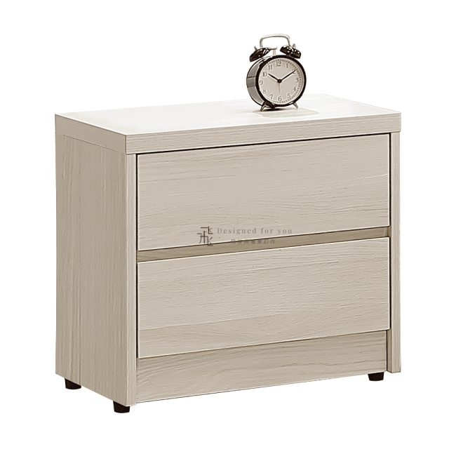 A51-07 克勞黛雙暗抽床頭櫃