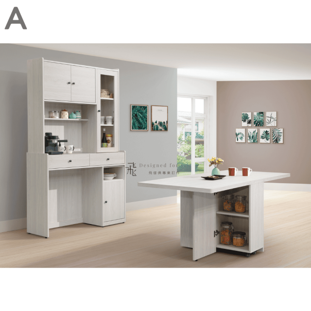 A423 多功能桌收納櫃組