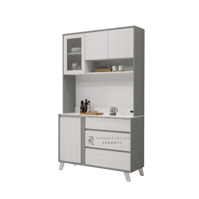 A447 科琳4尺岩板收納櫃組