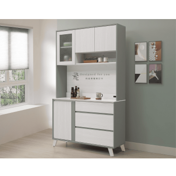 A447 科琳4尺岩板收納櫃組