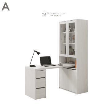 A568-1 弗洛拉書櫃桌組