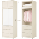 B202-5 萊拉組合式推門衣櫃