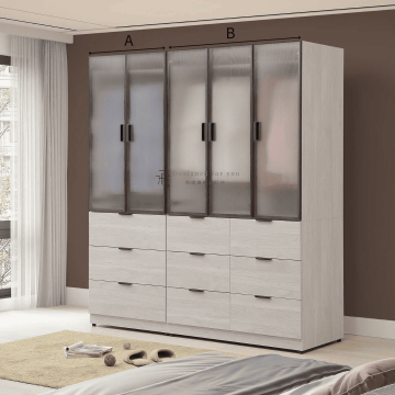 B264-3 貝芮特組合式開門衣櫃