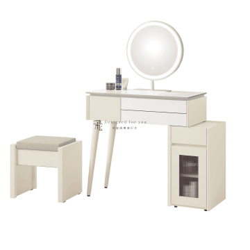 B208-3 萊拉岩板伸縮式鏡台