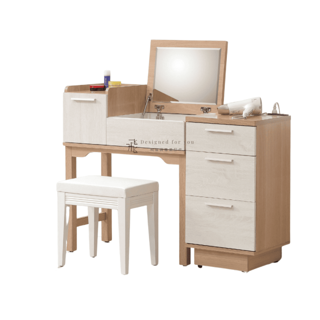 B366-3 喬圓掀式鏡台