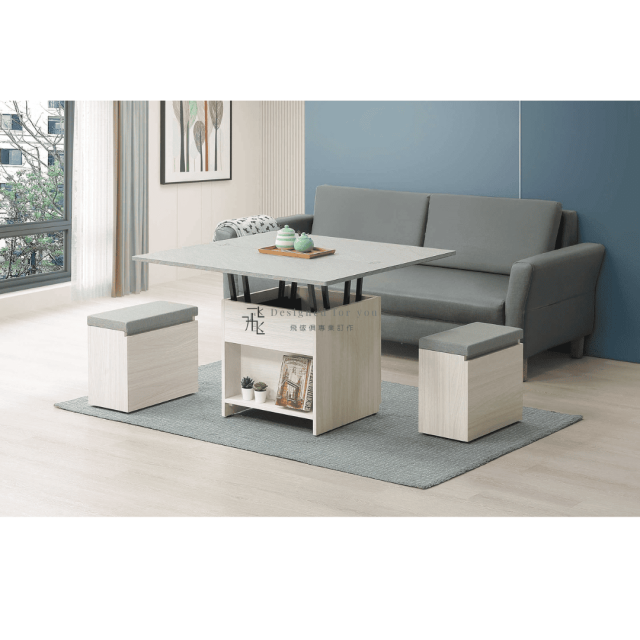 B533-2 黛拉3.3尺雙升降大茶几