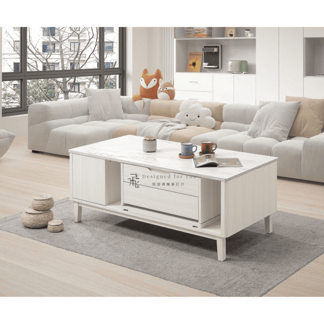 B539-2 蓁妮4尺旋轉大茶几