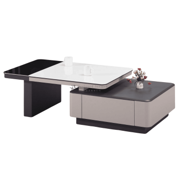 B563-2 萊昂3.6尺科技石伸縮大茶几