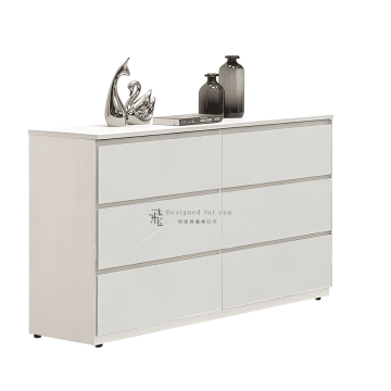 B253-6 白雲木六斗櫃