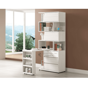 B710-2 蘿拉4尺組合書桌櫃（抽右.全組）