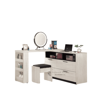 B719 伊凡卡4.32尺組合書桌(含椅)