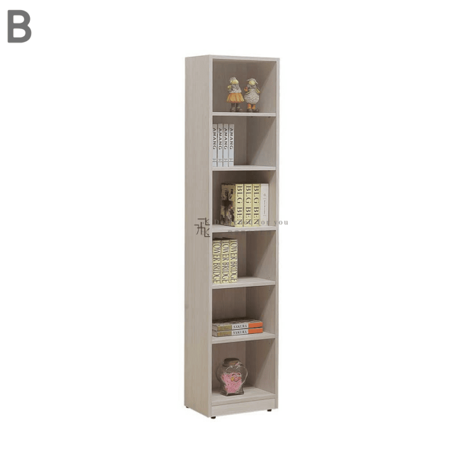 B724 白雲木雙色書桌櫃