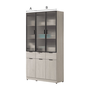 B726 貝芮特中抽收納櫃