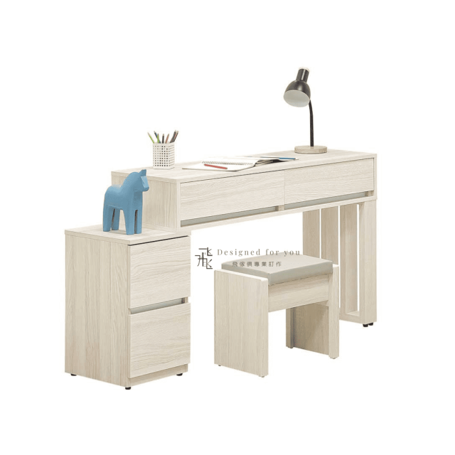 B731 菲比4尺伸縮書桌(含椅)