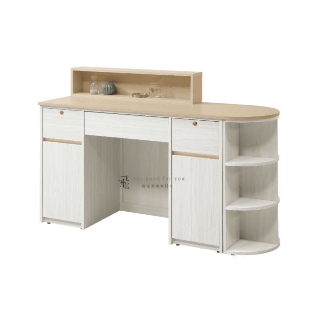 B807-2 洛蒂5尺收納多功能桌