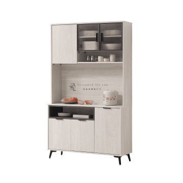 B837-4 貝芮特4尺餐櫃(上+下)