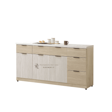 B838-2 庫克5.3尺餐櫃(上+下)