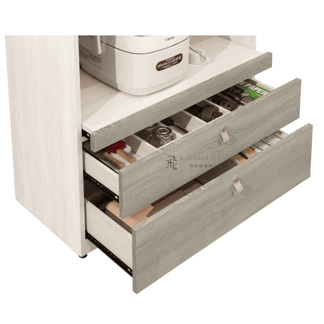 B862-3 菲莉絲2.7尺電器收納櫃