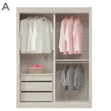 C536-1 格芮推門衣櫥