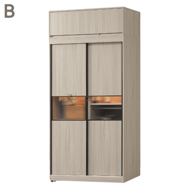 C539-9 夏禾推門衣櫃