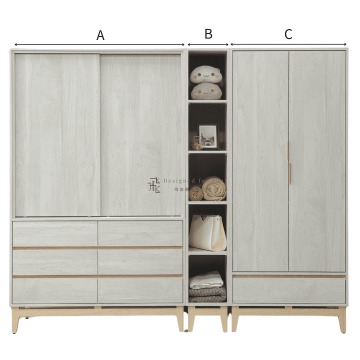 C546-1 波伊組合式衣櫃