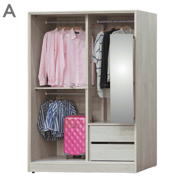 C546-4 波伊推門衣櫃