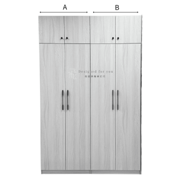 O014 伊莉莎白開門衣櫃