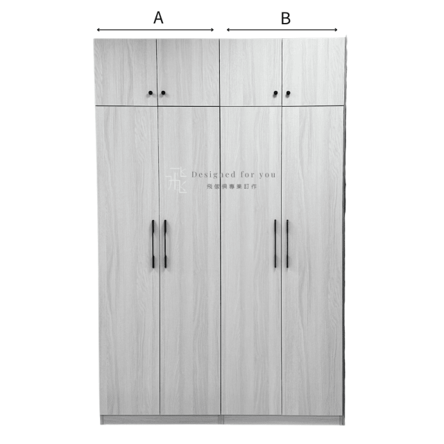 O014 伊莉莎白開門衣櫃