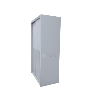 8 O019 北歐霧白推門衣櫃