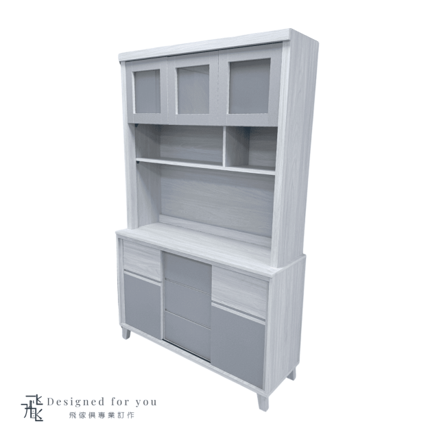 A537-2 海倫娜4尺推門餐櫃