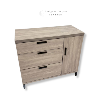 O008 芬迪3尺3斗櫃